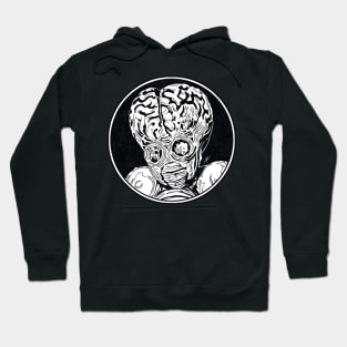 METALUNA MUTANT (Circle Black and White) Hoodie